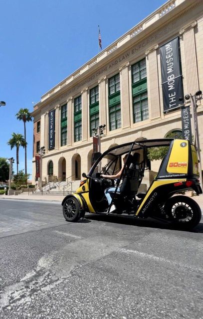 Las Vegas: GoCar Mob History Audio Tour & Mob Museum Ticket - What the GoCar adds to the Las Vegas story