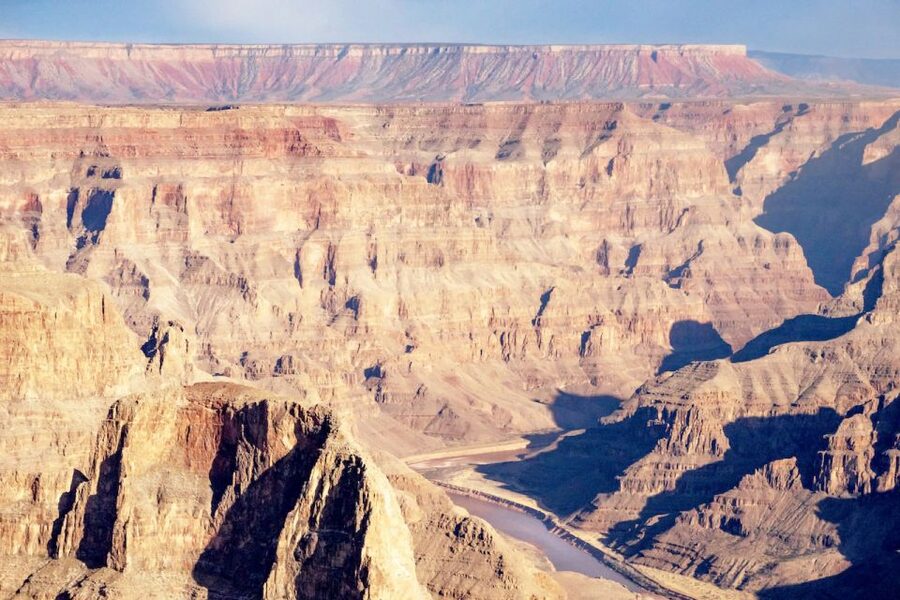 Las Vegas: Grand Canyon Helicopter Air Tour with Vegas Strip - Hoover Dam and Lake Mead from above