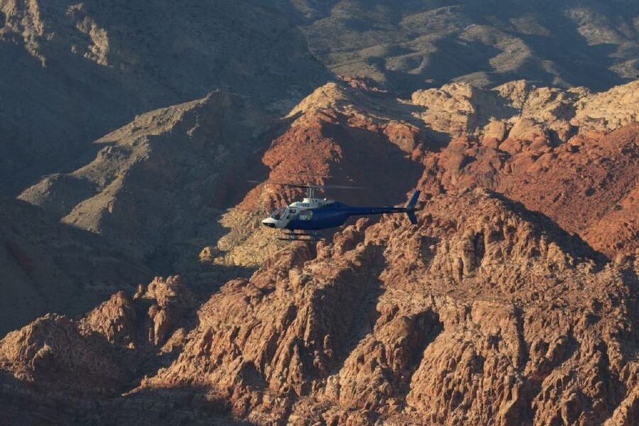Las Vegas: Grand Canyon Helicopter West Rim Flight & Options - Through the Joshua Tree Forest toward the ranch