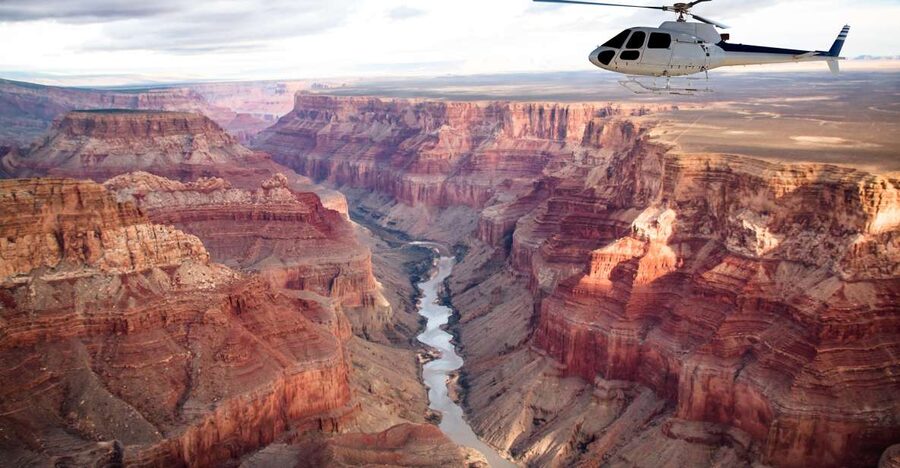 Las Vegas: Grand Canyon Helicopter West Rim Flight & Options - Horseback riding or an ATV ride for the second half