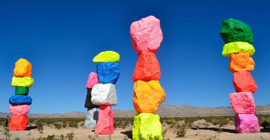 Las Vegas: Grand Canyon, Hoover Dam & 7 Magic Mountains Tour - Eagle Point and the Optional Skywalk