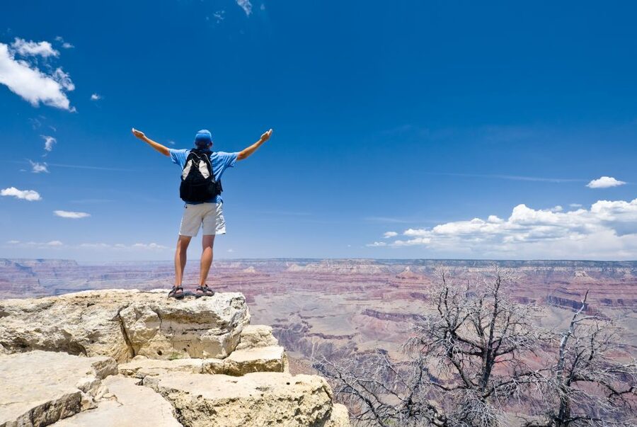 Las Vegas: Grand Canyon National Park Day Tour - The Arizona break breaks up the long road
