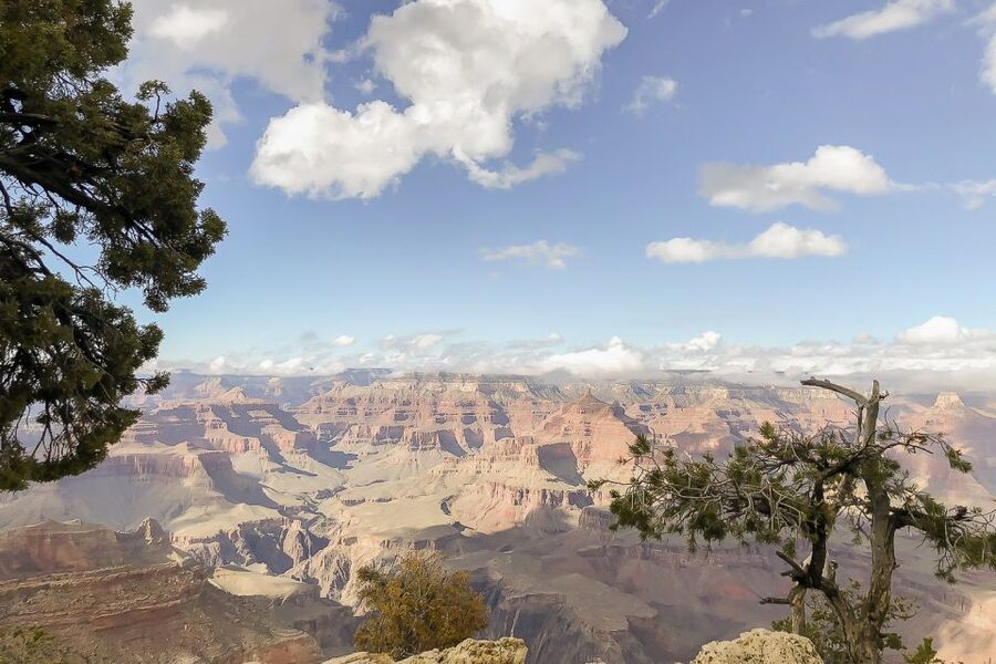 Las Vegas: Grand Canyon National Park South Rim Guided Tour - Meals, water, and the return through Arizona