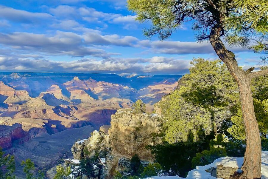 Las Vegas: Grand Canyon National Park South Rim Guided Tour - Bright Angel and the Trail of Time