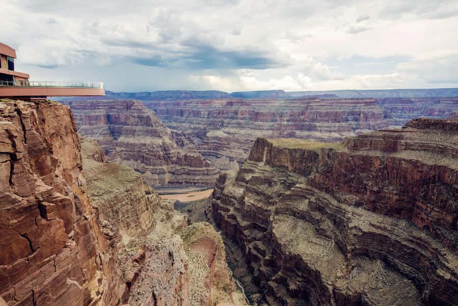 Las Vegas: Grand Canyon West Bus Tour with Guided Walk - Guano Point and the best walking views