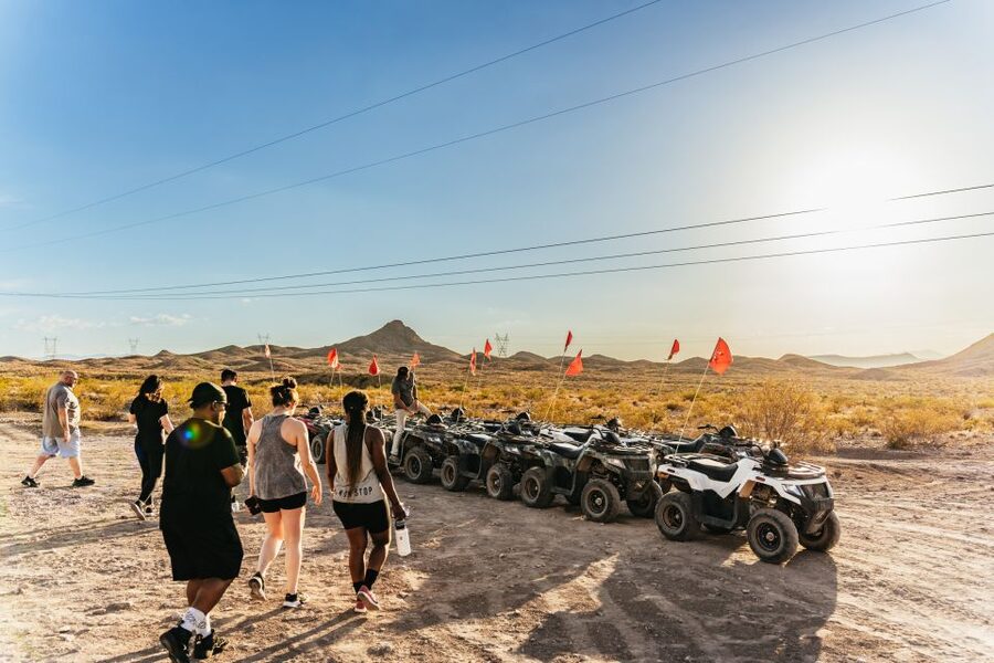 Las Vegas: Guided Las Vegas Desert ATV Tour - From Mandalay Bay to the Mojave Desert
