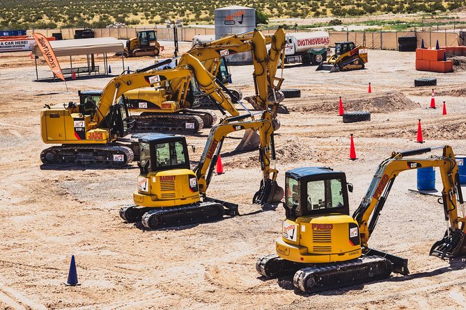 Las Vegas Heavy Equipment Playground: Dig, Push, and Play! - Reaching the dirt lot from the Strip