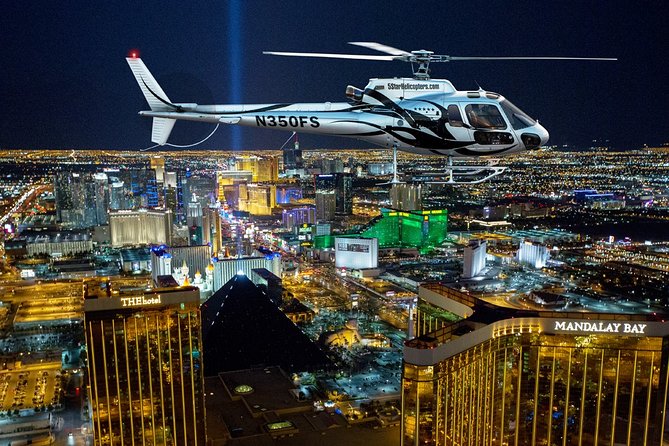 Las Vegas Helicopter Night Strip Flight Tour with Optional Dinner - What this Las Vegas night flight is really like