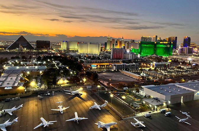Las Vegas Helicopter Night Strip Flight Tour with Optional Dinner - Choosing the dinner package