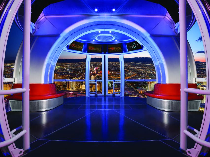 Las Vegas: High Roller Entry Ticket with In-Cabin Open Bar - Photos, space, and the social atmosphere