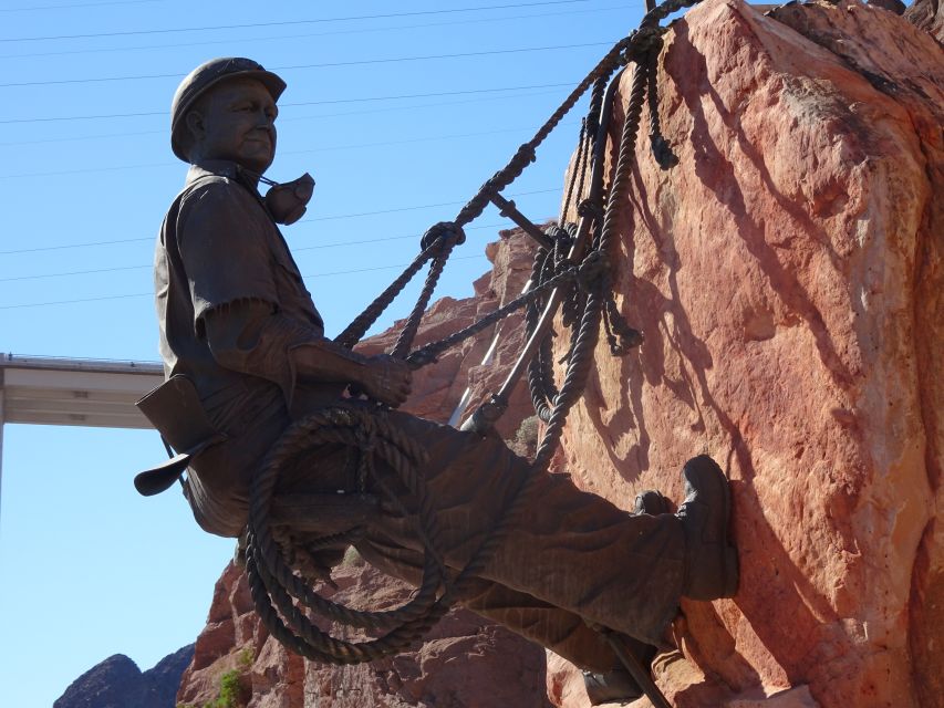 Las Vegas: Hoover Dam & Valley of Fire Day Trip with Brunch - The 900-foot bridge view over the Colorado River