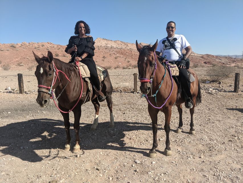 Las Vegas: Horseback Riding Tour - Photos, water, and desert comfort