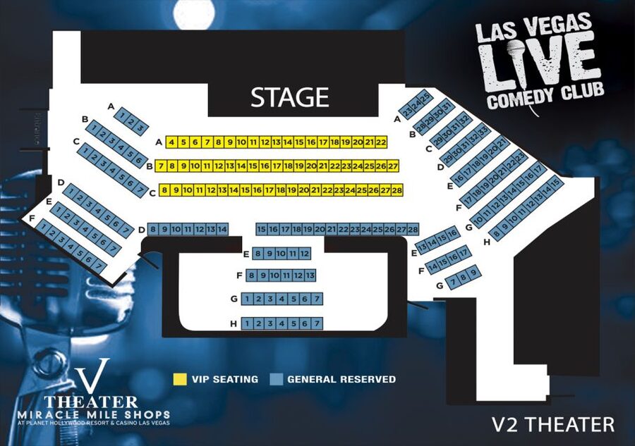 Las Vegas: Live Comedy Club Tickets - A comedy break inside Planet Hollywood