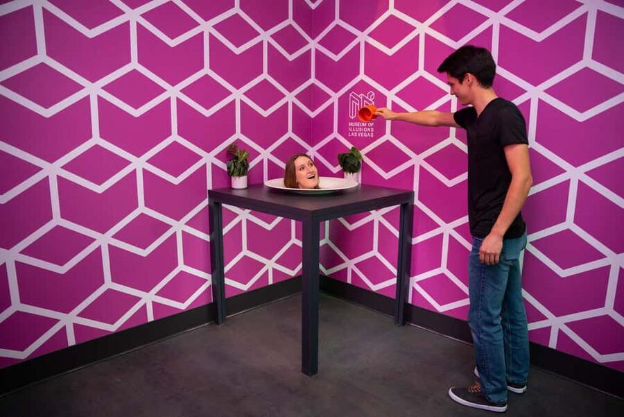Las Vegas: Museum of Illusions Entry Ticket - Gravity Tricks, Holograms, and the Kaleidoscope Room