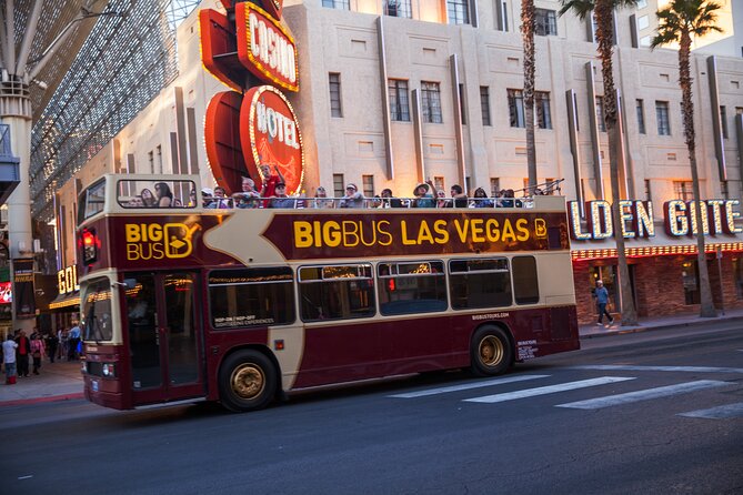 Las Vegas: Neon Museum Night Experience and Open-Top Bus Tour - Fremont Street, the Strat, and the older side of Vegas