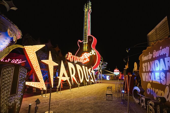 Las Vegas Night Flight by Helicopter with Neon Museum Admission - The 10 to 12-minute flight over the Strip