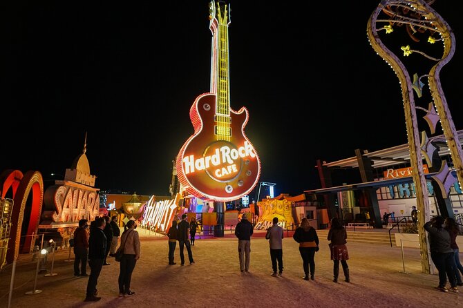 Las Vegas Night Flight by Helicopter with Neon Museum Admission - Brilliant in the North Boneyard