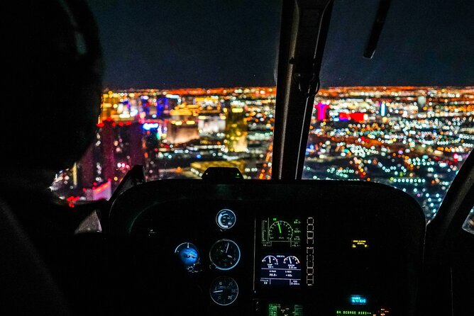 Las Vegas Night Flight by Helicopter with Neon Museum Admission - Hotel pickup and check-in at the heliport