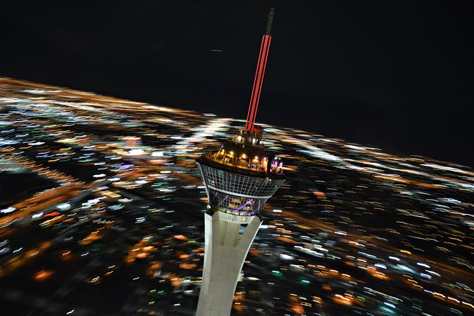 Las Vegas Night Flight Helicopter Wedding Ceremony - From hotel pickup to the Haven Street heliport
