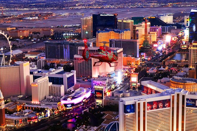 Las Vegas Night Flight with Dinner at Matteo Ristorante - Photography, comfort, and practical limits