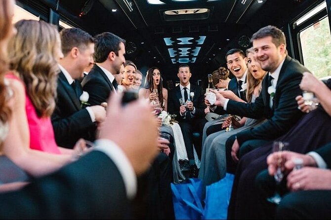 Las Vegas Nightclub VIP Entry with Party Bus - Hosts, communication, and group energy
