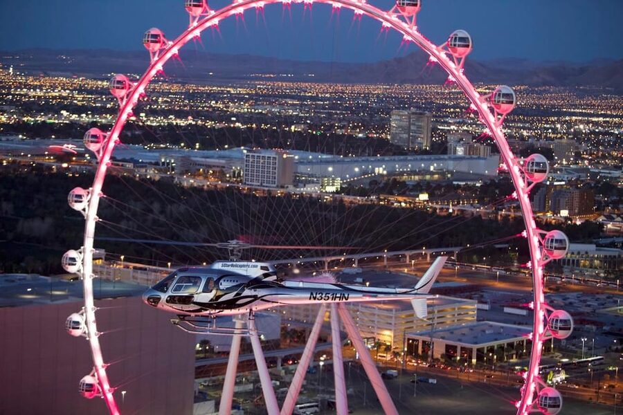 Las Vegas: Nighttime Helicopter Flight over the Strip - What the $109 price really buys you