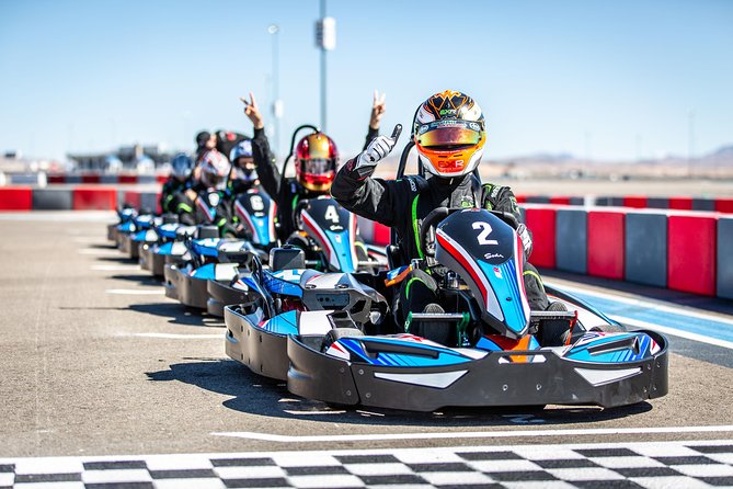 Las Vegas Outdoor Go Kart Experience - Check-in, safety gear, and the first few minutes