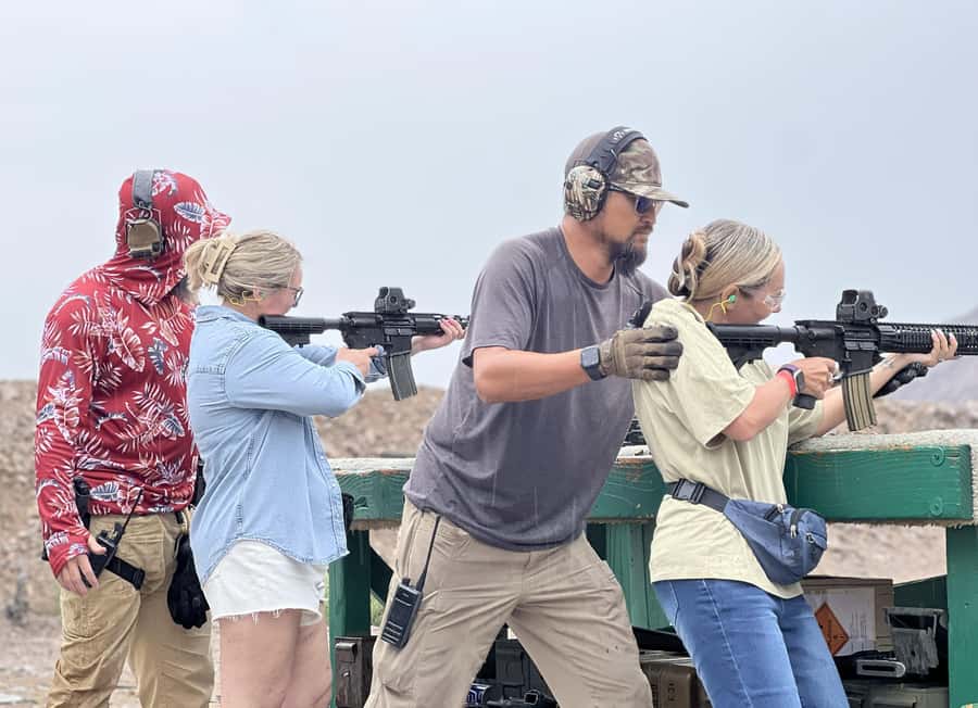 Las Vegas: Outdoor Shooting in Southern Nevada - Arrival, orientation, and the safety rules