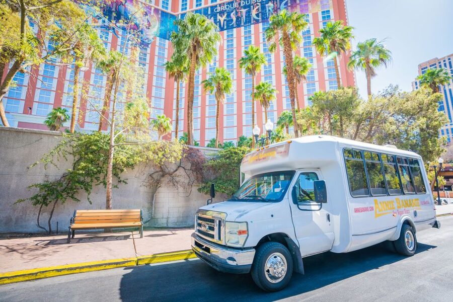 Las Vegas: Pawn Stars, Counts Kustoms, Shelby American Tour - Lunch and sweets at Pawn Plaza