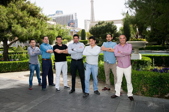 Las Vegas Photo Tour by Luxurious Vehicle - Champagne, age rules, and group comfort