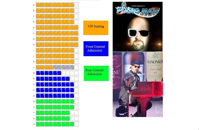 Las Vegas: Piano Man by Kyle Martin Live Show Tickets - What Piano Man by Kyle Martin actually is