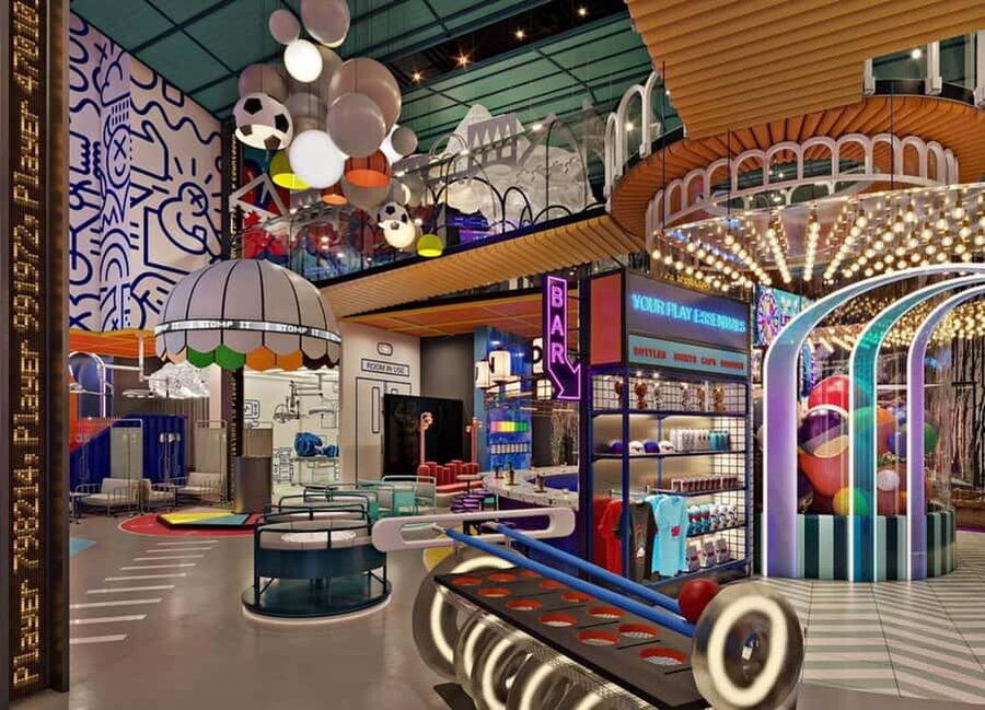 Las Vegas: Play Playground Entry Ticket with Play Pass - The extra Duck Duck Boom charge