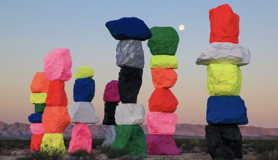 Las Vegas: Private 7 Magic Mountains and Vegas Sign Car Trip - The drive gives you a quick change of pace