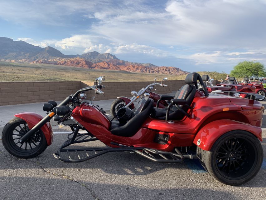 Las Vegas: Red Rock Canyon and Las Vegas Strip Trike Tour - Starting at Vegas Trike Adventures on Western Avenue
