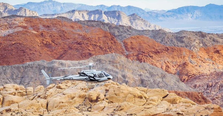 Las Vegas: Red Rock Canyon and Vegas Strip Helicopter Tour - What happens before takeoff