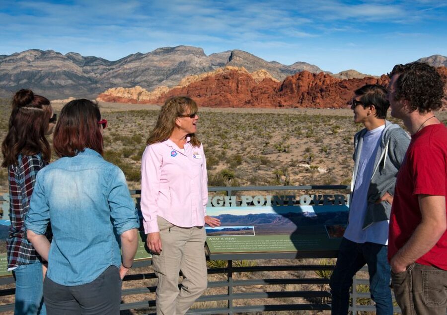 Las Vegas: Red Rock Canyon in an Adventure Tour Trekker - Following Wilson Cliffs and the Keystone Thrust
