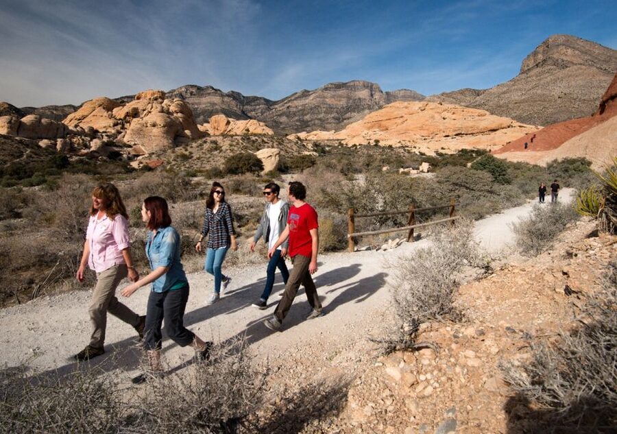 Las Vegas: Red Rock Canyon in an Adventure Tour Trekker - The Tour Trekker and the small-group advantage