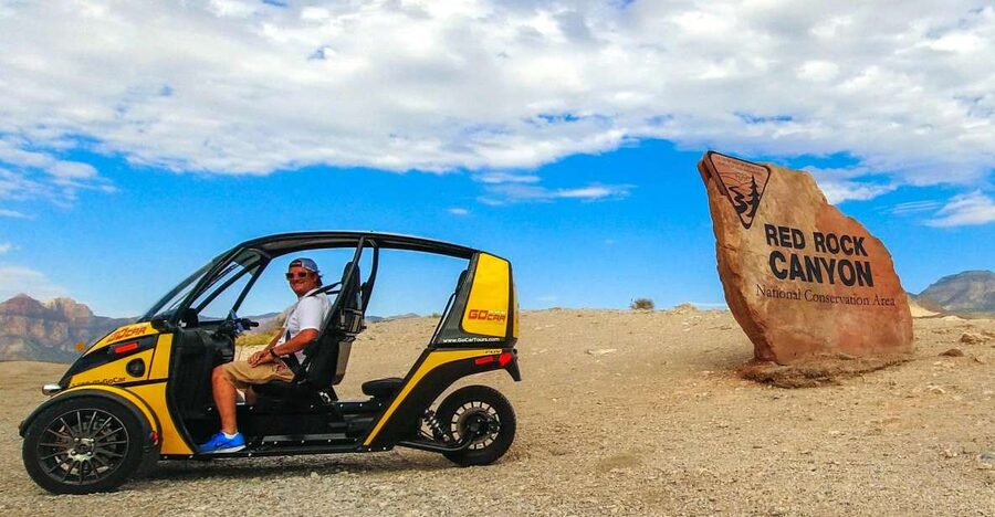 Las Vegas: Red Rock Canyon Ticket and Audio Tour in a GoCar - What the $164 price buys you