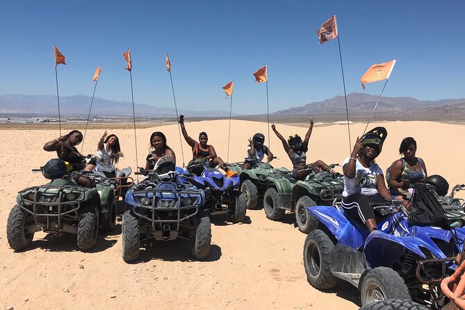 Las Vegas Sand Dune ATV Tour in Las Vegas - The ATV route across the sand