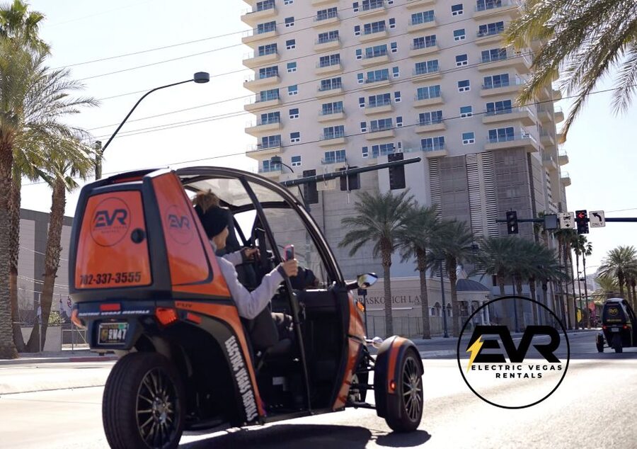 Las Vegas: Self-Drive Strip Tour in an Electric EVR car - Price, deposit, insurance, and real value