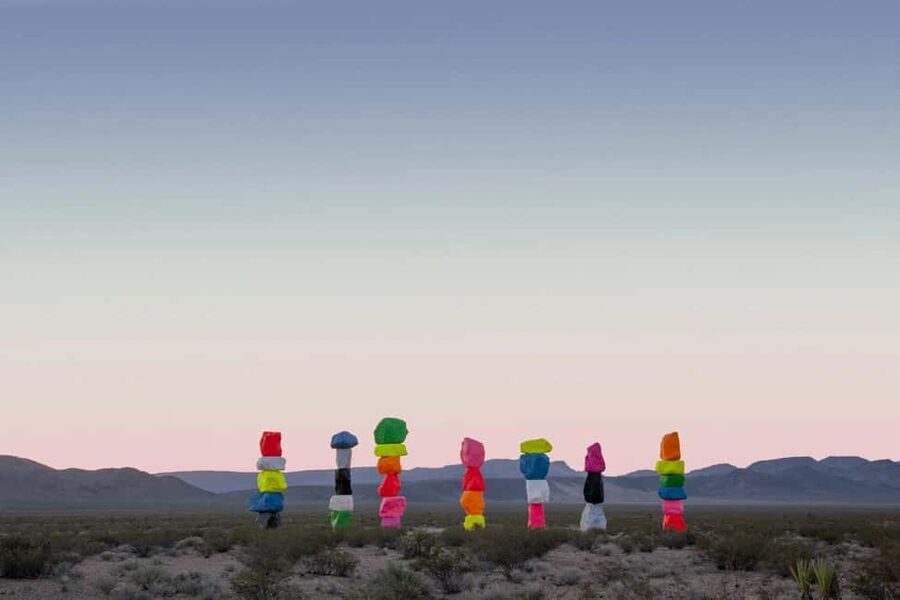 Las Vegas: Seven Magic Mountains Desert Tour - Leaving the Strip for the desert