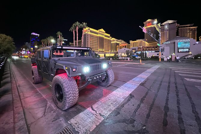 Las Vegas Strip Adventure: Sightseeing Tour in a Military Hummer - Fremont Street: old-school Las Vegas in 20 minutes