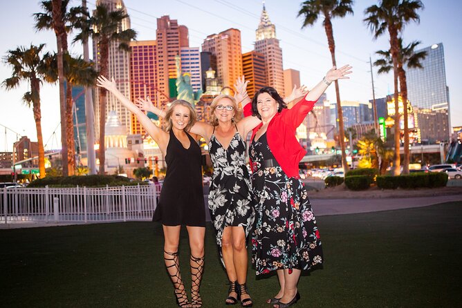 Las Vegas Strip by Super Stretch Limo with Personal Photographer - The Welcome to Fabulous Las Vegas sign