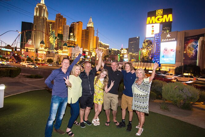 Las Vegas Strip by SUV Stretch Limo with Personal Photographer - The Las Vegas Strip after dark
