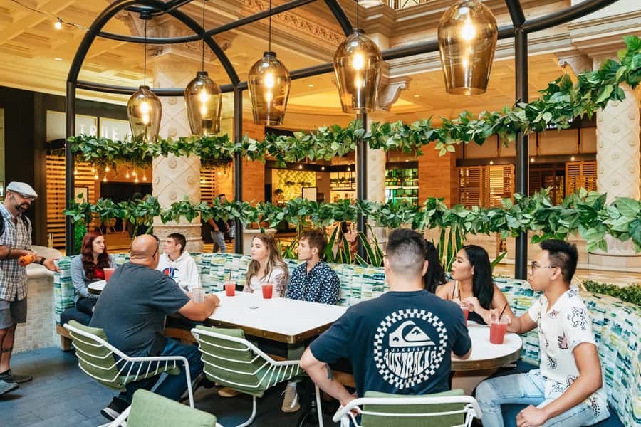Las Vegas Strip: Foodie Walking Tour - Andrew Weil’s pizza offers a lighter savory course