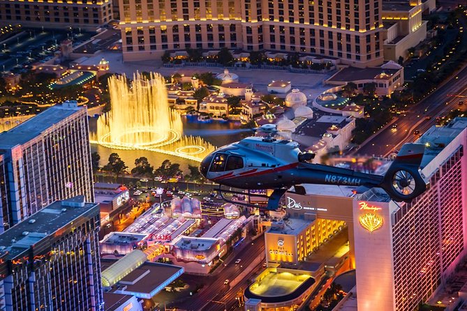 Las Vegas Strip Helicopter Night Flight - Identification and check-in rules