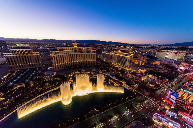 Las Vegas Strip Highlights by Helicopter at Night - Checking in at the VIP Las Vegas Terminal