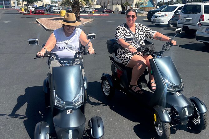 Las Vegas Strip Scooter Tour - Caesars Palace and the Bellagio fountains