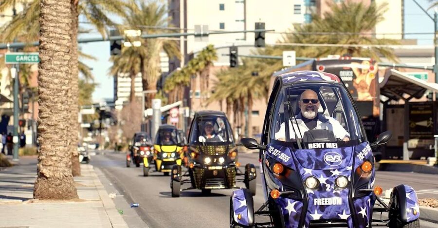 Las Vegas Strip Self-Drive Tour - Comfort features that matter in an open vehicle
