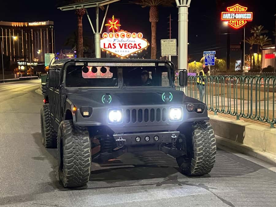 Las Vegas Strip Sightseeing Tour in a Military Hummer - Key points at a glance